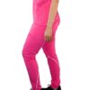 Skinny Scrub Pants Multi Pocket Top  Pink - SET - Image 2