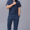 NAVY BLUE CARGO STYLE PANTS