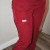 Jogger Style  Multi Pocket Top Burgandy- SET - Image 3