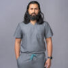 GREY MULTI POCKET PANTS - Image 4