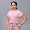 MANDARIN COLLAR  WOMAN BISQUE - SET - Image 4