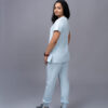 Jogger Style  Multi Pocket Top Baby Blue - Image 3