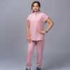 MANDARIN COLLAR  WOMAN BISQUE - SET