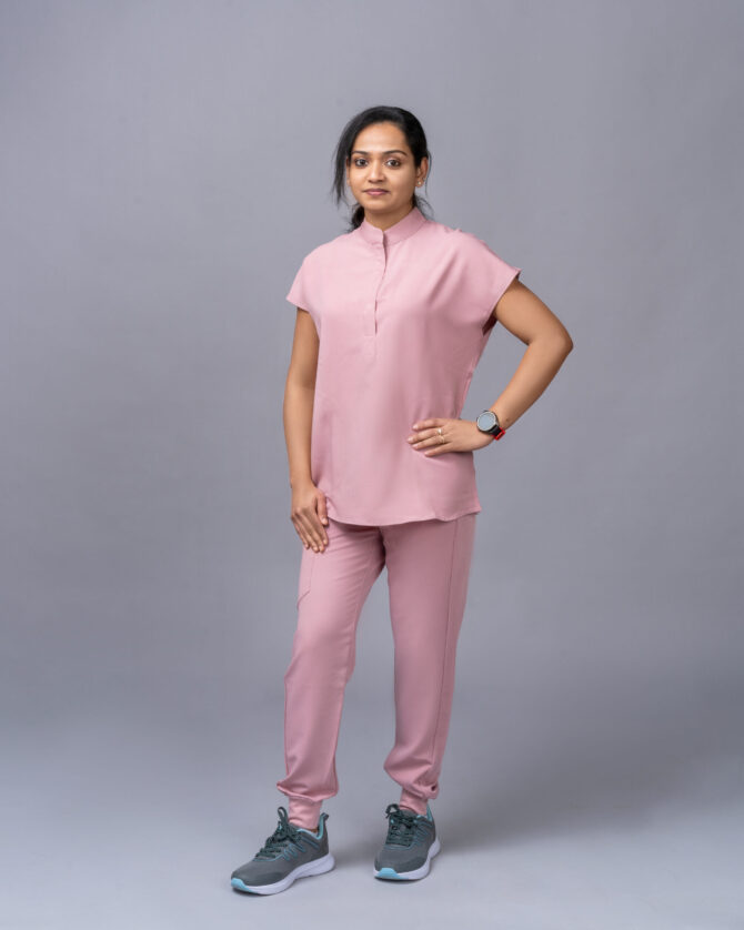 MANDARIN COLLAR  WOMAN BISQUE - SET