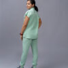 MANDARIN COLLAR WOMEN GRYAED JADE - SET - Image 3